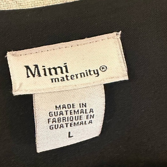 MIMI Maternity Little Black Dress Large - Picture 7 of 9